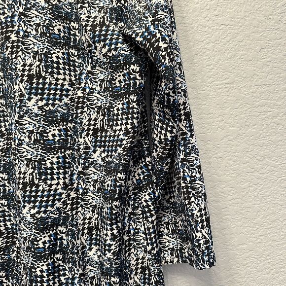 NY Collection Shirt Dress Light Weight Boho Button Down Modest Preppy Size XL - Picture 4 of 14